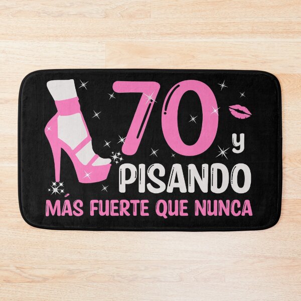 Item preview, 70 y Pisando Más Fuerte Que Nunca | 70 Años Cumpleaños Regalo de 70 Años para Mujer designed and sold by InkItStudio.