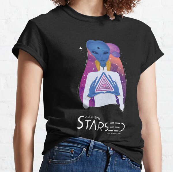 Arcturian Starseed with Merkaba Classic T-Shirt