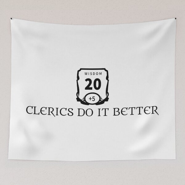 Item preview, Clerics Do It Better designed and sold by princesnoozy.