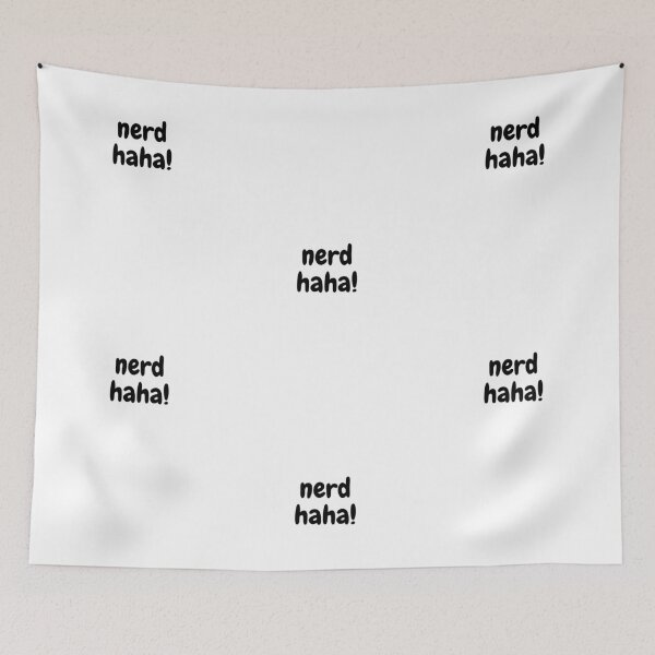 Item preview, nerd haha! designed and sold by Omniodise.