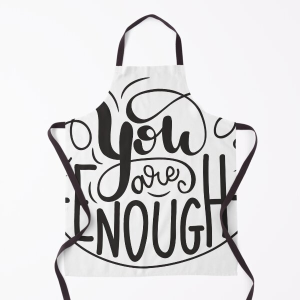 Item preview, You Are Enough Lettering designed and sold by RajaGraphica.