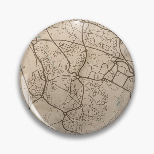 Item preview, Telford Sepia Map designed and sold by CPTVDesign.