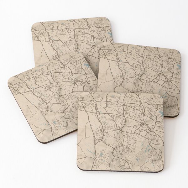 Item preview, Telford Sepia Map designed and sold by CPTVDesign.