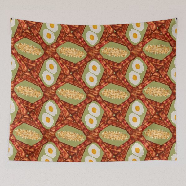 Item preview, Bacon Plaid (olive green) designed and sold by SaltCitySage.