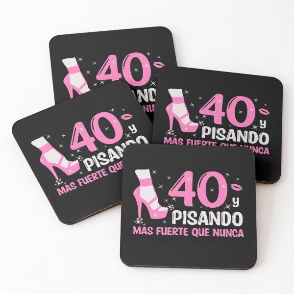 Item preview, 40 y Pisando Más Fuerte Que Nunca | 40 Años Cumpleaños Regalo de 40 Años para Mujer designed and sold by InkItStudio.