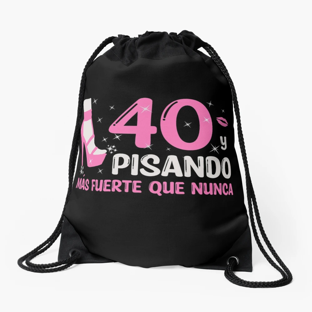 40 y Pisando Más Fuerte Que Nunca, 40 Años Cumpleaños Regalo de 40 Años  para Mujer Duvet Cover for Sale by InkItStudio