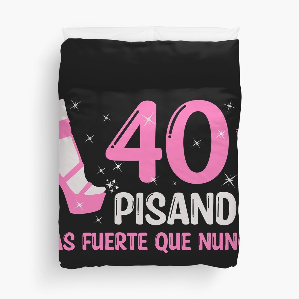 40 y Pisando Más Fuerte Que Nunca, 40 Años Cumpleaños Regalo de 40 Años  para Mujer Greeting Card for Sale by InkItStudio