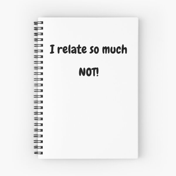 Item preview, I relate so much NOT! designed and sold by Omniodise.