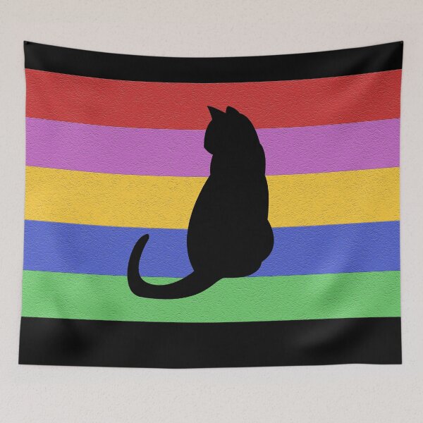 Item preview, Colorful Cat Lover Pattern designed and sold by fdbweiss.