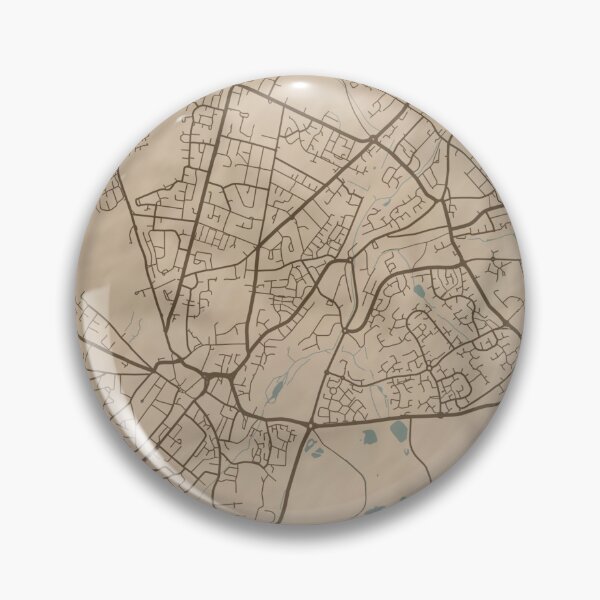 Item preview, Cannock Sepia Map designed and sold by CPTVDesign.