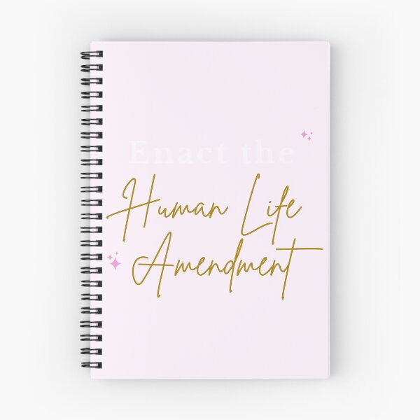 Item preview, Enact the Human Life Amendment designed and sold by ChristianCoding.