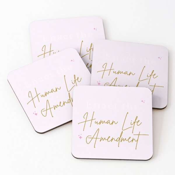 Item preview, Enact the Human Life Amendment designed and sold by ChristianCoding.