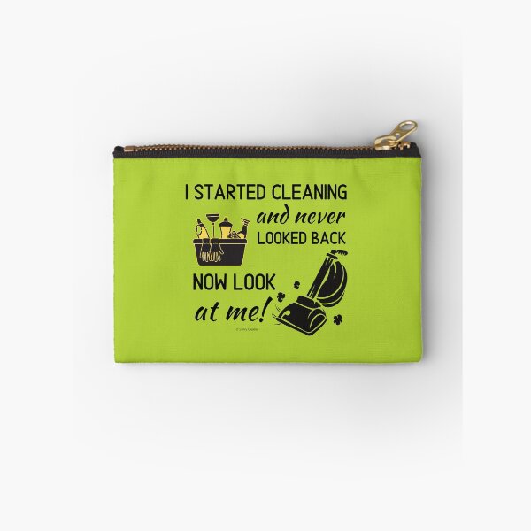 Item preview, Never Looked Back Cleaning Supplies And Vacuum Housekeeping Fun designed and sold by SavvyCleaner.