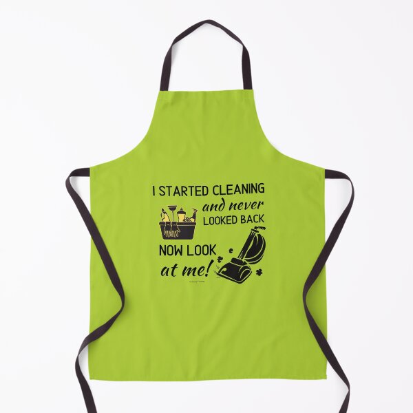 Item preview, Never Looked Back Cleaning Supplies And Vacuum Housekeeping Fun designed and sold by SavvyCleaner.