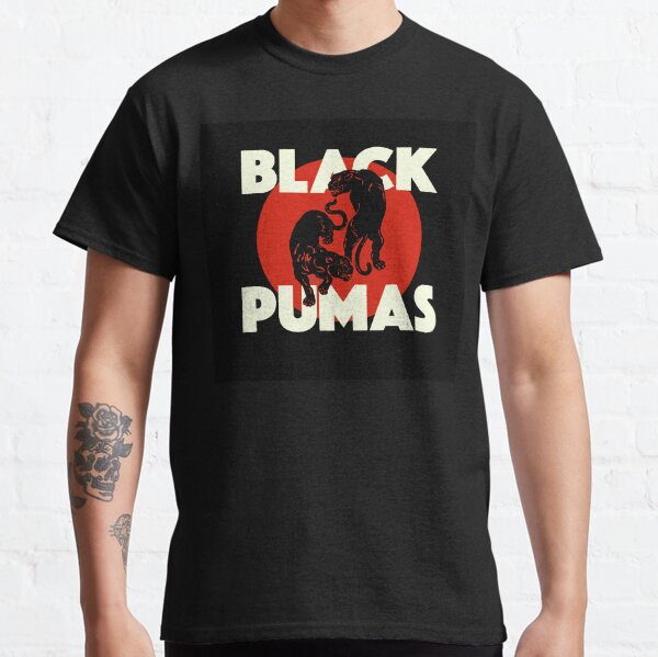 NEGRO PUMAS BAND WAR NIGHT DENICAGUR Camiseta clásica