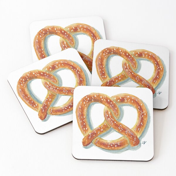 Item preview, Salty Soft Pretzel designed and sold by sarahvogelart.