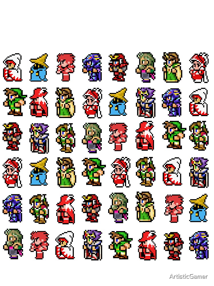 final fantasy 2 sprites