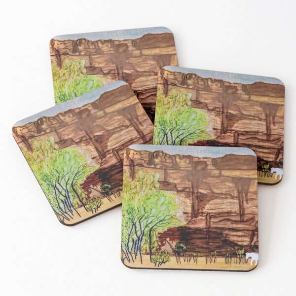 Item preview, Lone White Horse in Canyon de Chelly designed and sold by KylesArtwork.