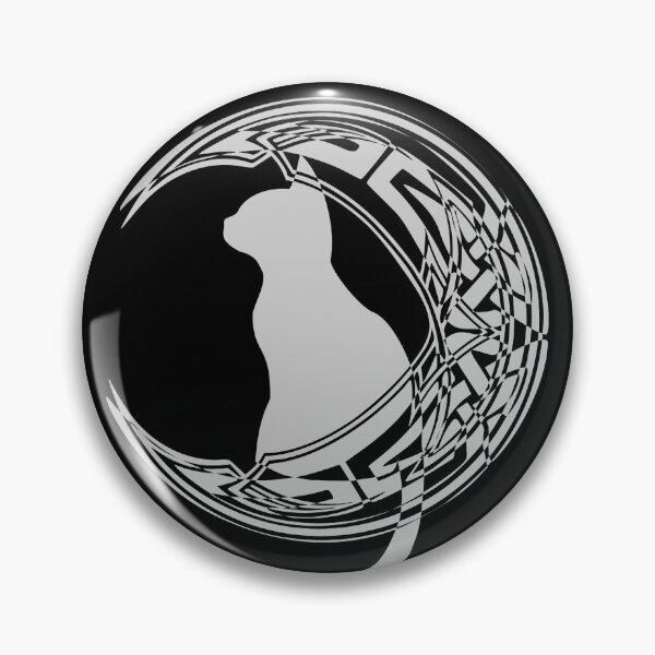 Item preview, Black Celtic Moon Cat | Kitten designed and sold by Depic Spirit.
