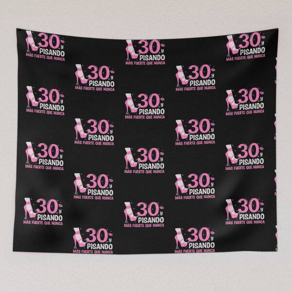 Item preview, 30 y Pisando Más Fuerte Que Nunca | 30 Años Cumpleaños Regalo de 30 Años para Mujer designed and sold by InkItStudio.