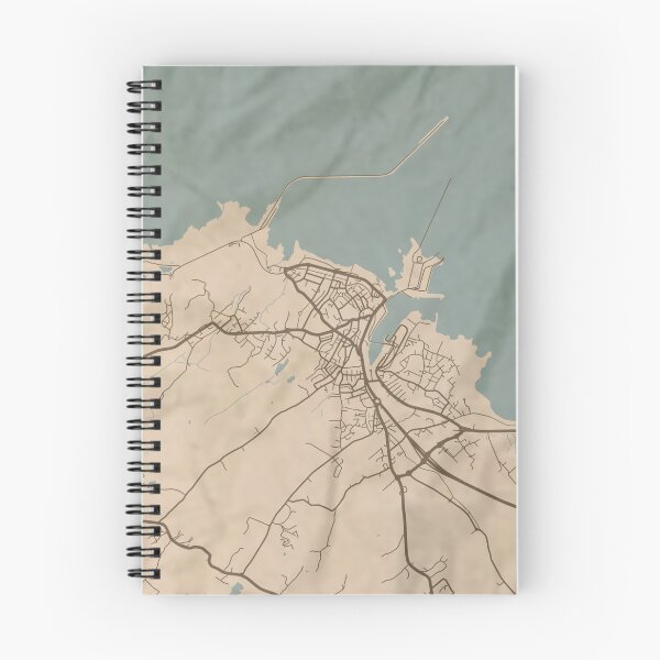 Item preview, Holyhead Sepia Map designed and sold by CPTVDesign.