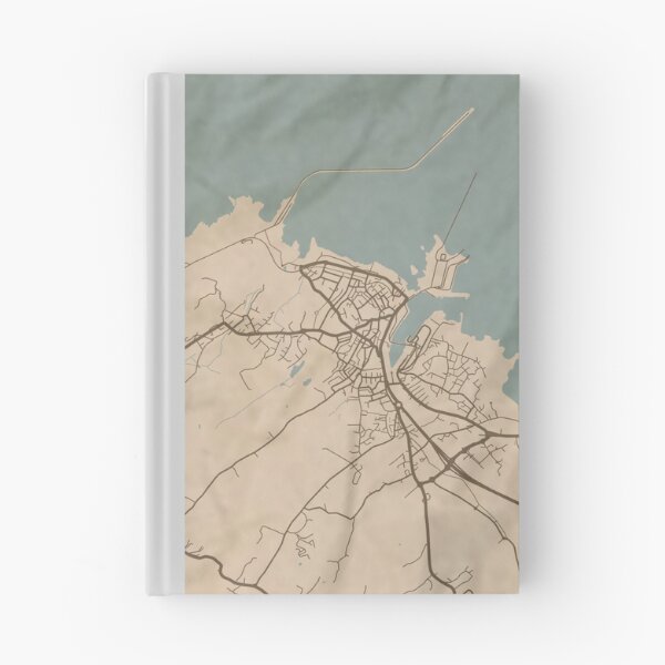 Item preview, Holyhead Sepia Map designed and sold by CPTVDesign.