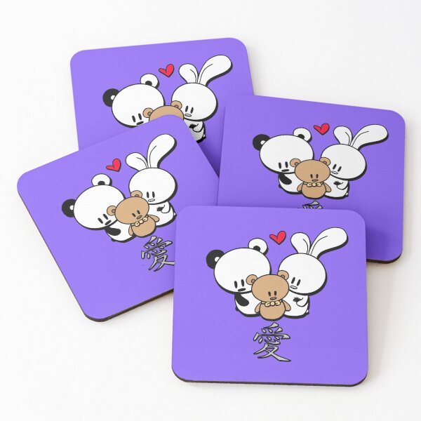 Item preview, Chinese / Japanese "love" Jelly, Sesame, & Bao Fam designed and sold by HuiCreations.