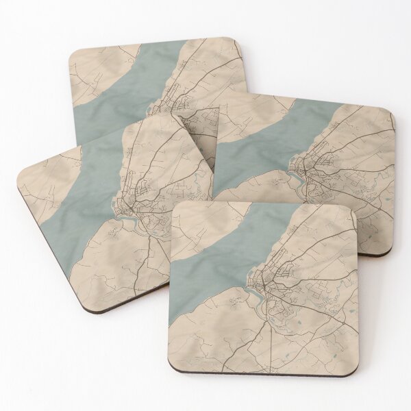 Item preview, Caernarfon Sepia Map designed and sold by CPTVDesign.