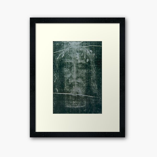 Vista previa del artículo con la obra «Pascua: Santo rostro de Jesús negativo de la Sábana Santa de Turín», diseñado y vendido por The Great  Art.