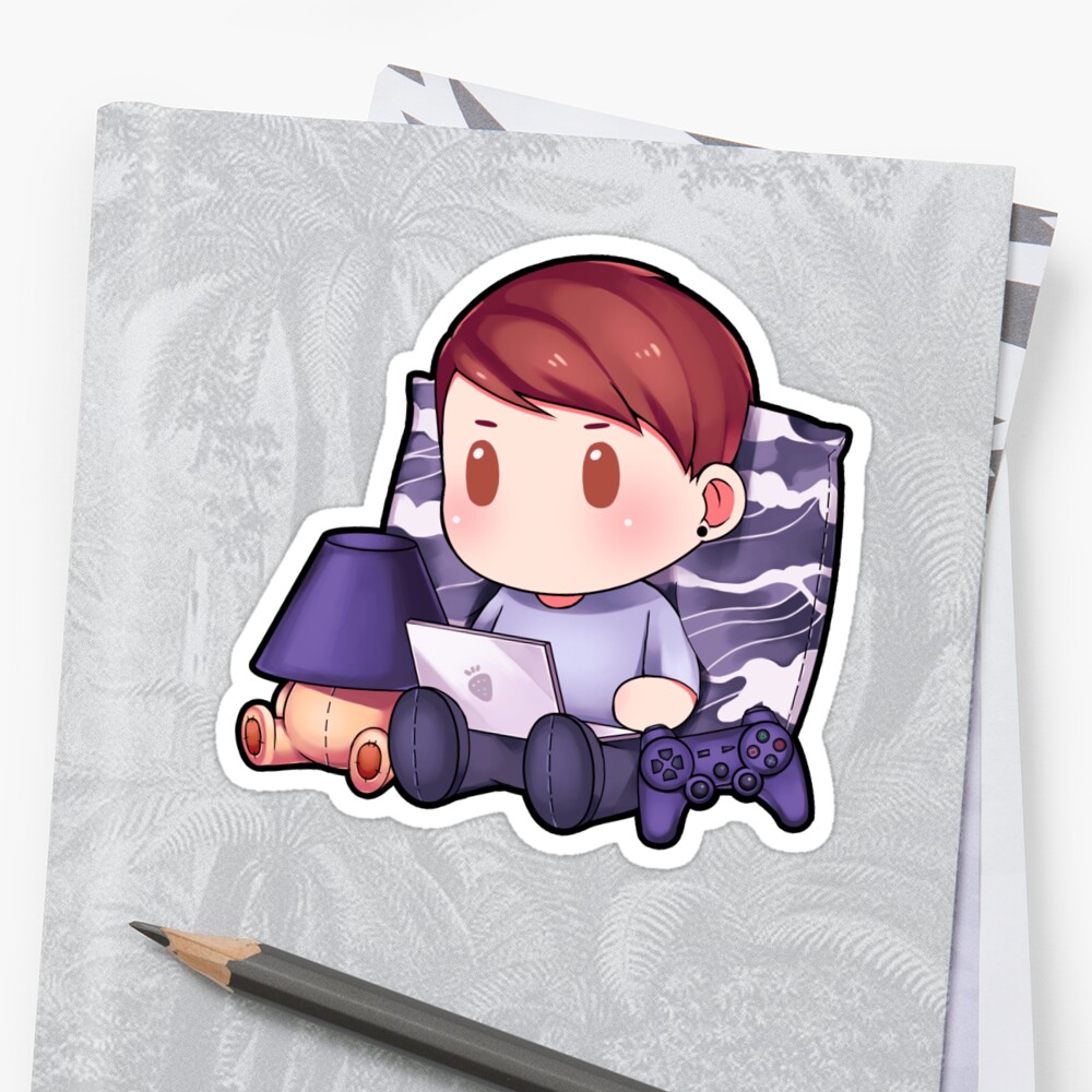  Plushie Dan  Aesthetic Stickers  by berrimelon Redbubble
