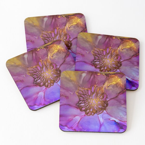 Item preview, Fantasy Floral in Purple designed and sold by KylesArtwork.