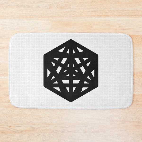 Item preview, NFIcon Platonic Pattern Dark designed and sold by nacforit.