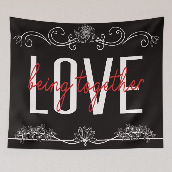 Item preview, Love Being Together - Elegant Duo Type designed and sold by Mia Harper Design.