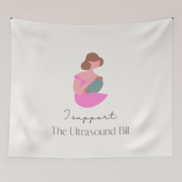 Item preview, I Support the Ultrasound Bill designed and sold by ChristianCoding.