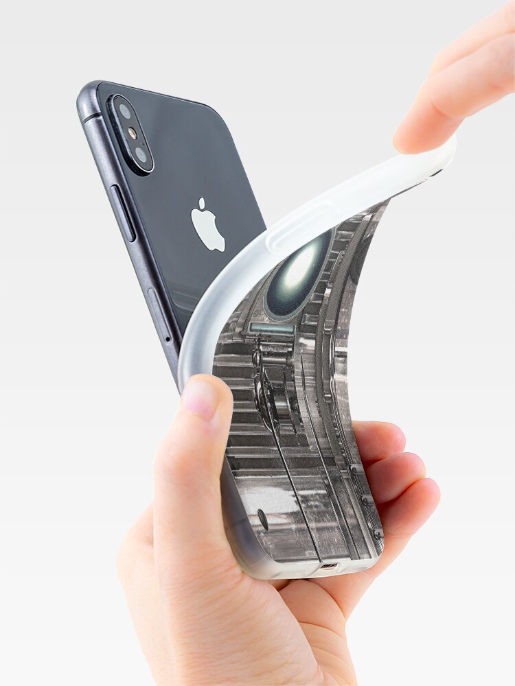 Alternate view of Vintage Film Projector - Steampunk / Sci-Fi style iPhone Case & Cover