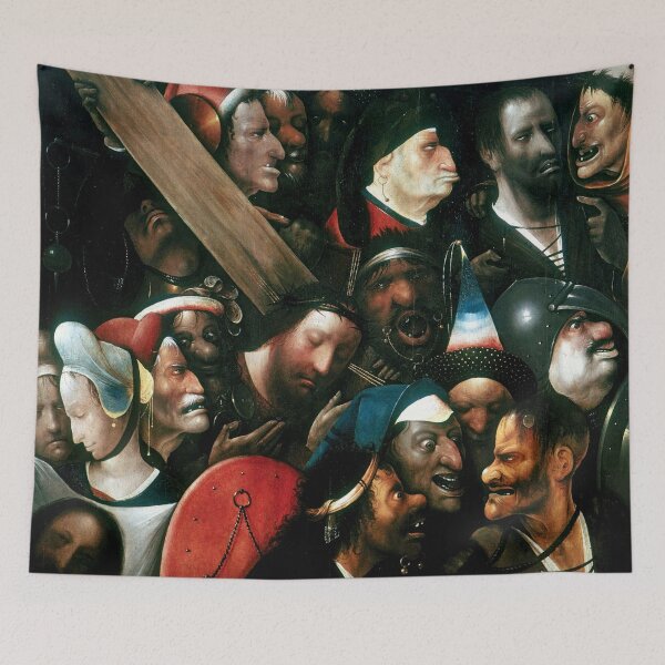 Item preview, Easter: "Christ carrying the cross", attributed to Hieronymus Bosch designed and sold by The Great  Art.