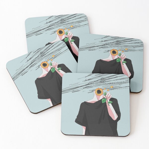 Item preview, the face of sunflower designed and sold by A_fishhh.