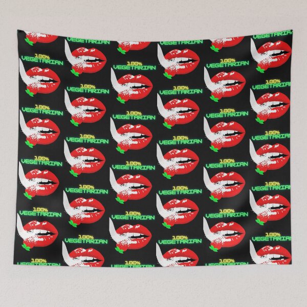 Item preview,  "B-DIFF-e-RENT Sexy Vegetarian Lips & Delicious Strawberry & Cream Design-R Products"  designed and sold by B-DIFF-e-RENT.