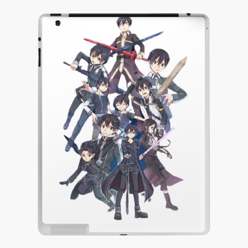 Kirito Sao Ipad Case Skin For Sale By Animebooth Redbubble