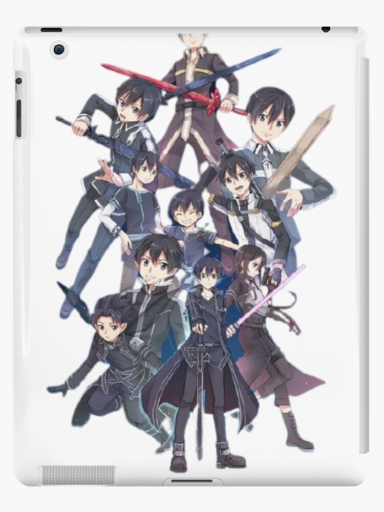 Kirito Sao Ipad Case Skin For Sale By Animebooth Redbubble