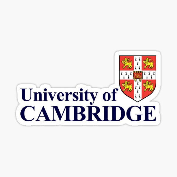 University of Cambridge Sticker