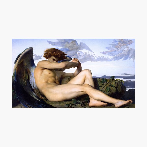 Fallen Angel - Alexandre Cabanel Photographic Print