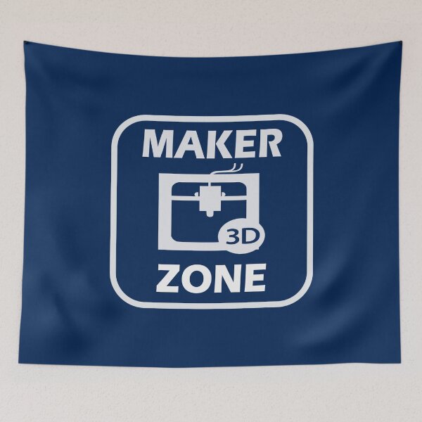 Item preview, 3D PRINTING MAKER ZONE designed and sold by MelfDesings.