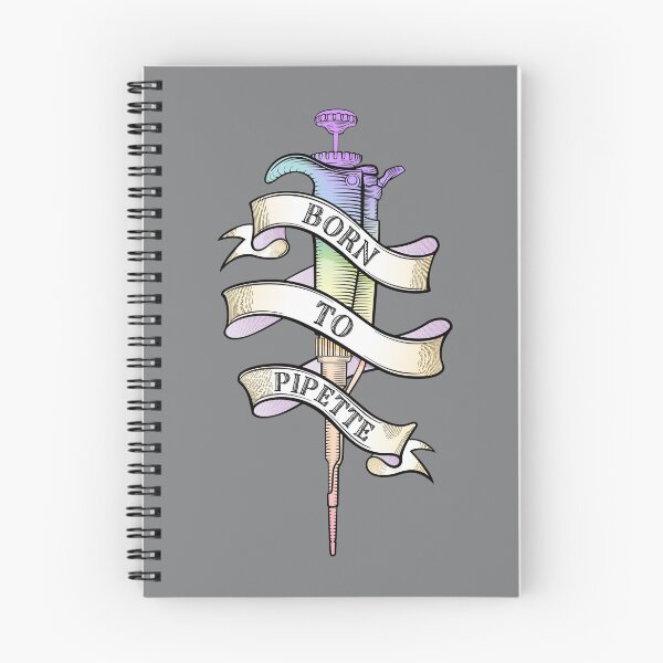 Item preview, Born To Pipette PCR Science Tattoo Style Design designed and sold by Zit-Zat-Zot.