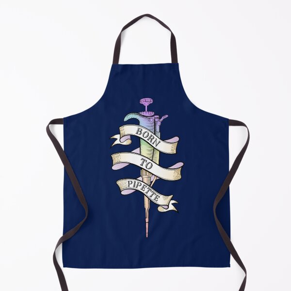 Item preview, Born To Pipette PCR Science Tattoo Style Design designed and sold by Zit-Zat-Zot.