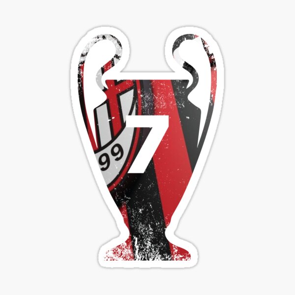 Sticker Ac Milan Redbubble