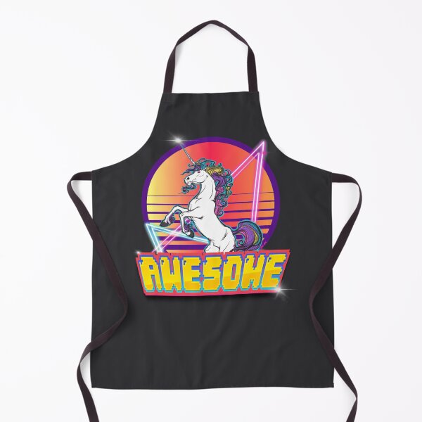 Item preview, 80s 90s Vaporwave Aesthetic Unicorn “Awesome” 013121 - KerLZ designed and sold by KerlZ.
