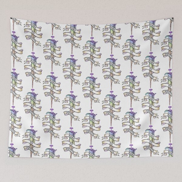 Item preview, Born To Pipette PCR Science Tattoo Style Design designed and sold by Zit-Zat-Zot.