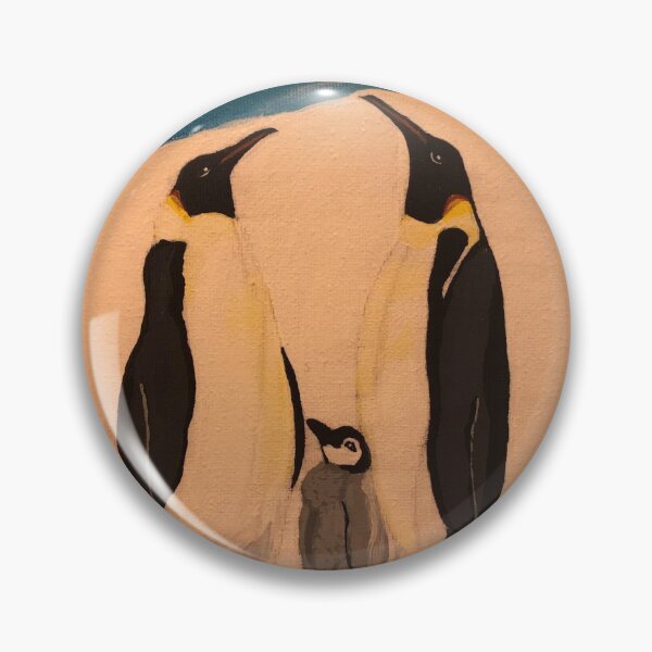 Item preview, Emperor Penguin family designed and sold by Suzgallery58.