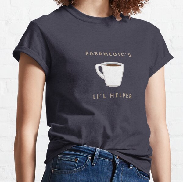 Paramedic's Little Helper - Coffee Classic T-Shirt